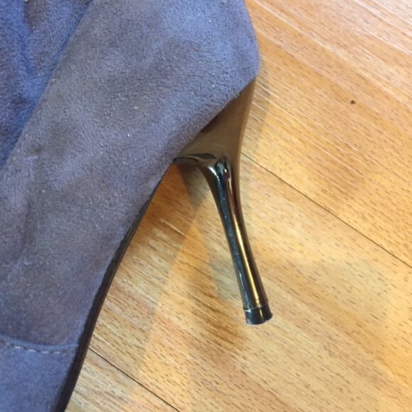 Faux suede boots - Picture 3 of 3